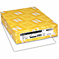 Neenah Exact Inkjet Or Laser #90 Index Paper, 1 Ream, White, Letter Size (8 1/2" x 11"), Ream Of 500 Sheets, 110 Lb, 94 Brightness 1 thumbnail image