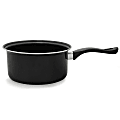 Brentwood BSP-1620 1.5qt and 3qt Non-Stick Saucepan Set, Black - 2 Pieces - Cooking, Sauce - Dishwasher Safe - BSP1620 1 thumbnail image