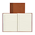 Da Vinci Perfect Binding Executive Hard-Cover Journal, 8 1/2" x 11", Tan