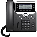 Cisco 7841 IP Phone - Wall Mountable - 4x Total Line - VoIP - Caller ID - SpeakerphoneEnhanced User Connect License, Unified Communications Manager 1 thumbnail image