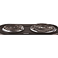 Brentwood TS-361BK 1500w Double Electric Burner, Black - Burner 1 thumbnail image