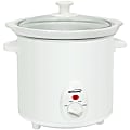 Brentwood 3 Quart Slow Cooker - 3 quart - White 1 thumbnail image