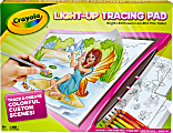 Crayola Light Up Tracing Pad Pink Office Depot