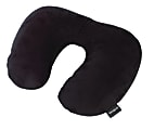Samsonite® Travel Pillow, Fleece Microbead, 12"H x 10"W x 4"D, Black 1 thumbnail image