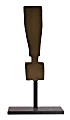 Realspace™ Exclamation Mark Desktop Figurine, 10-13/16"H x 5-3/4"W x 3-1/2"D, Dark Brown 1 thumbnail image