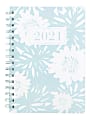 See Jane Work® Weekly/Monthly Desk Planner, 5-1/2" x 8-1/2", Pastel Blue, January To December 2021, SJ106-200