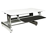 InMovement Elevate DT2 Standing Desk Riser, White 1 thumbnail image