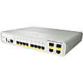 Cisco 3560C PD PSE Switch 8 GE PoE, 2x 1G Copper Uplink, IP Base - 8 Ports - Manageable - Gigabit Ethernet - WSC3560CPD8PTS 1 thumbnail image