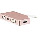 StarTech.com USB-C Multiport Video Adapter, Rose Gold