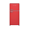 Galanz Retro 18 Cu. Ft. Dual Door Refrigerator, Hot Rod Red, Total Qty 1 1 thumbnail image