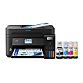 Epson EcoTank ET-4850 All-in-One Supertank Printer - Multifunction printer - color - ink-jet - refillable - 8.5 in x 14 in (original) - A4/Legal (media) - up to 11 ppm (copying