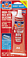 High-Temp Red RTV Silicone Gasket, 3 oz Tube, Red 1 thumbnail image