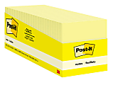 Post-it® Notes, 3 in x 3 in, 24 Pads, 90 Sheets/Pad, Clean Removal, Canary Yellow 1 thumbnail image