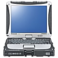 Panasonic Toughbook 19 CF-195FYCALM 10.1" Touchscreen LCD 2 in 1 Netbook - Intel Core i5 (3rd Gen) i5-3340M Dual-core (2 Core) 2.70 GHz - 4 GB DDR3L SDRAM - 500 GB HDD - Windows 7 Professional - 1024 x 768 - CircuLumin, Transflective Plus - Convertible 1 thumbnail image
