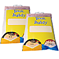 Creative Teaching Press Book Buddy Bags, 11”W x 16”H, Multicolor, 5 Bags Per Pack, Set Of 2 Packs