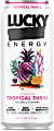 Lucky Energy Drink, Tropical Thrill, 16 Oz, Total Qty 1 1 thumbnail image