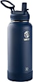 Takeya Actives Straw Reusable Water Bottle, 32 Oz, Midnight 1 thumbnail image