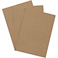 Partners Brand Chipboard Pads, 5" x 7", Kraft, Case Of 1,125