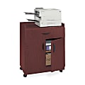 Safco® Deluxe Mobile Machine Stand, 36 1/4"H x 30"W x 20 1/2"D, Mahogany