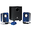 Logitech® LS21 3-Piece Multimedia Speaker System, Blue 1 thumbnail image