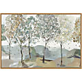 Amanti Art Breezy Landscape Trees I by Allison Pearce Framed Canvas Wall Art Print, 23”H x 33”W, Maple 1 thumbnail image