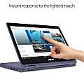 ASUS VivoBook Flip Convertible Laptop, 11.6" Touch Screen, 4GB Memory, 64GB eMMC Drive, Windows® 10 in S Mode, Demo