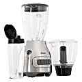 Oster 3-In-1 Kitchen System 700W Blender With Blend-N-Go Cup, Silver 1 thumbnail image