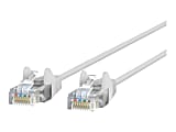 Belkin Cat.6 UTP Patch Network Cable - 5 ft Category 6 Network Cable for Network Device - First End: 1 x RJ-45 Network - Male - Second End: 1 x RJ-45 Network - Male - Patch Cable - 28 AWG - White