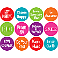 Teacher Created Resources® Spot On® Positive Sayings Carpet Markers, 4", Assorted Colors, Pack Of 12 Markers 1 thumbnail image