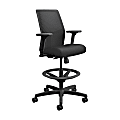 HON® Ignition Seating Mid-Back Task Stool, Black Seat/Black Frame, Quantity: 1 1 thumbnail image
