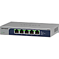 Netgear 5-Port Multi-Gigabit (2.5G) Ethernet Unmanaged Switch - 5 Ports - 2.5 Gigabit Ethernet - 2.5GBas - MS105100NAS 1 thumbnail image