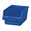 Akro-Mils AkroBin Storage Bin, Small Size, Blue, 5" x 11" x 10-7/8"