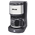 Better Chef 4-Cup Coffee Maker, 10”H x 6”W x 8”D, Black