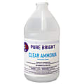 Pure Bright® Clear Ammonia, 64 Oz Bottle, Case Of 8