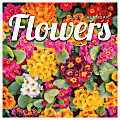2025 TF Publishing Monthly Wall Calendar, 12” x 12”, Flowers, January 2025 To December 2025