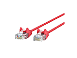 Belkin CAT6 Slim Gigabit Snagless UTP Ethernet Cable - 15 ft Category 6 Network Cable  - CE001B15REDS 1 thumbnail image