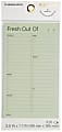 Noted by Post-it, Grocery Planning Pad, 3.9 in. x 7.7 in.  Light Green