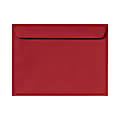 LUX Booklet 9" x 12" Envelopes, Gummed Seal, Ruby Red, Pack Of 1,000 1 thumbnail image