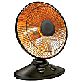 Comfort Glow® 1,000-Watt Portable Oscillating Radiant Parabolic Dish Heater, 8-3/4” x 14-1/4”, Black 1 thumbnail image