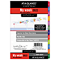 AT-A-GLANCE® Kathy Davis Weekly/Monthly Planner Calendar Refill, Junior-Size, White, January To December 2022, KD81-285Y 1 thumbnail image