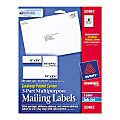Avery 3-Part Multi-Purpose Mailing Label - Permanent Adhesive - 3.25" Width x 3.75" Length - 8 / Sheet - Rectangle - Laser, Inkjet - White - 25 Sheet 1 thumbnail image
