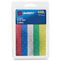 Avery Self-Adhesive Foil Star Stickers, 1/2"H, Assorted Colors, Pack Of 440 1 thumbnail image