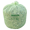 Natur Bag Compostable Trash Liners, 35 Gallons, Green, Case Of 100 Liners 1 thumbnail image