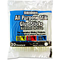 SureBonder 4" All Purpose Glue Sticks - 20 / Pack - Clear 1 thumbnail image