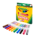 Crayola® Broad Line Markers, Assorted Classic Colors, Box Of 10 1 thumbnail image