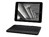 ZAGG Rugged Book Keyboard/Cover Case (Folio) for 9.7" Apple iPad Air 2, iPad Air, iPad Pro Tablet - Black - Impact Resistant - Polycarbonate, Silicone, Stainless Steel Body