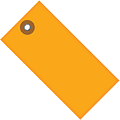 Office Depot® Brand Tyvek® Shipping Tags, 6 1/4" x 3 1/8", Orange, Case Of 100