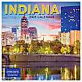 2025 TF Publishing Monthly Wall Calendar, 12” x 12”, Indiana, January 2025 To December 2025