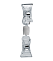 Azar Displays Double Clip-On Sign Holders, 3-1/2” x 3/4”, Clear, Pack Of 10 Holders 1 thumbnail image