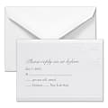 Custom Premium Wedding & Event Response Cards With Envelopes, 4-7/8" x 3-1/2", Divine Day, Box Of 25 Cards 1 thumbnail image